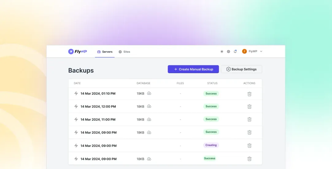Database Backup