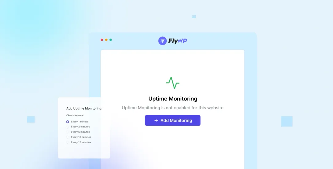 Introducing Uptime Monitor on FlyWP Feature Page Image