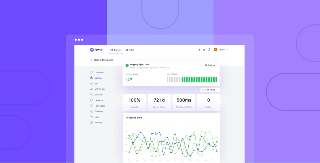 Introducing Uptime Monitor on FlyWP Feature Page Image