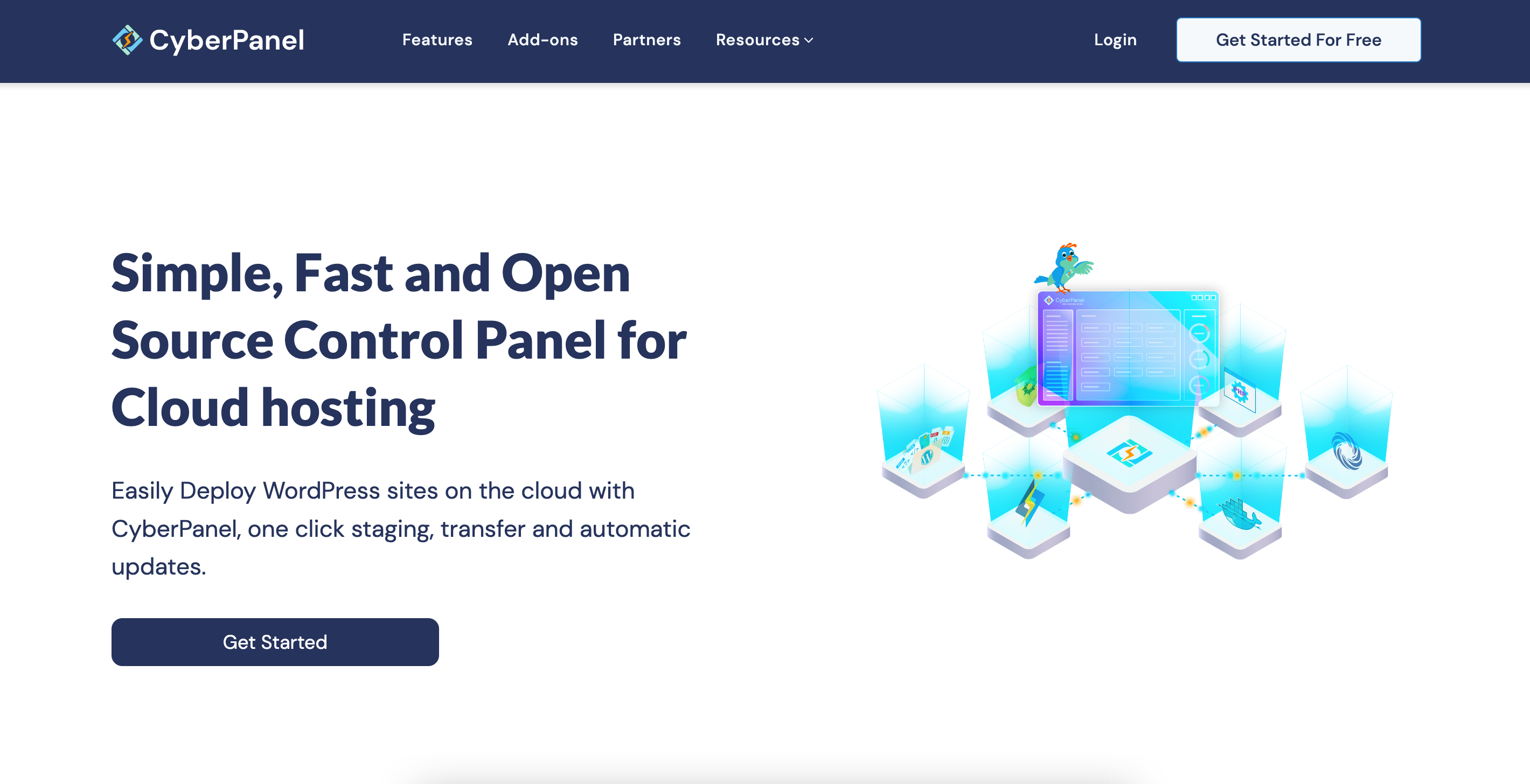 CyberPanel: an open-source control panel for cloud hosting