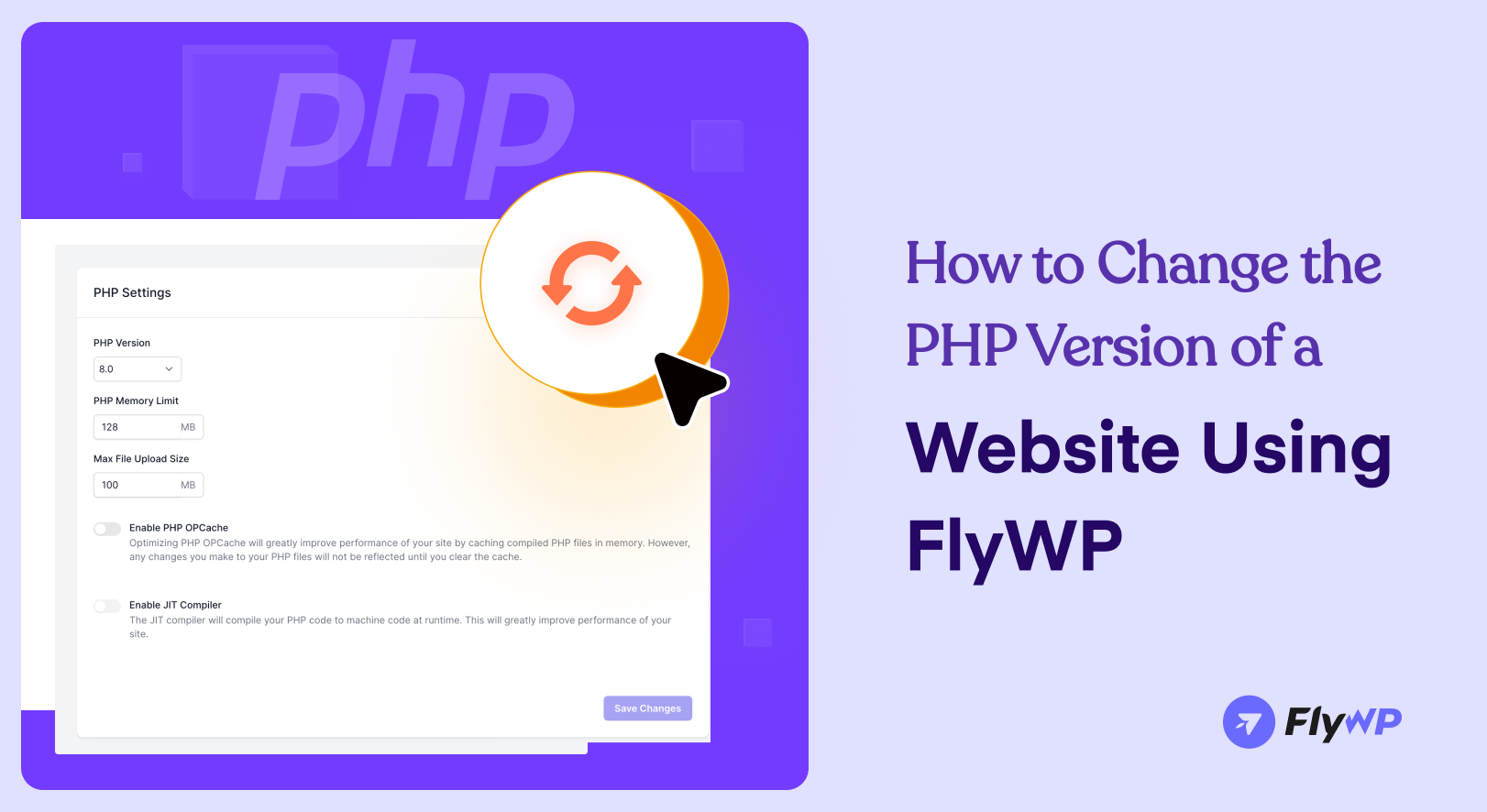 How To Change The Php Version Of A Website Using Flywp