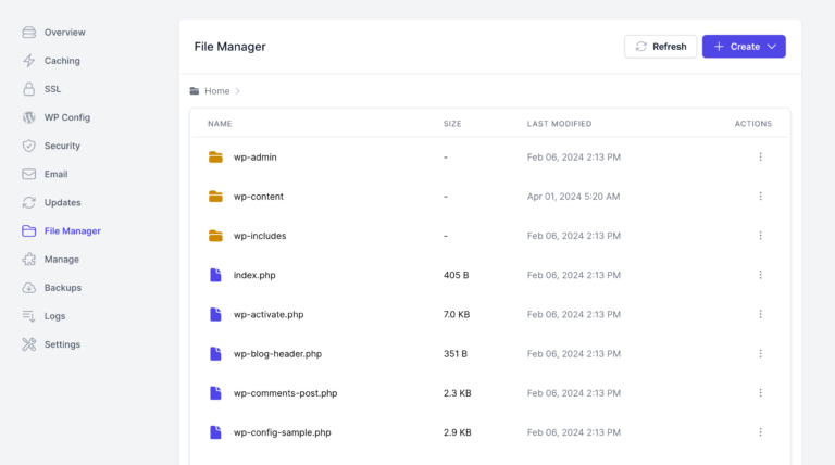 New: SFTP File Manager – FlyWP