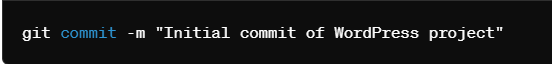 Commit The Files