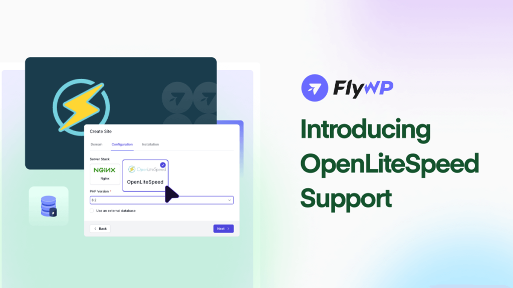 Flywp Introducing Openlitespeed Support Email Banner