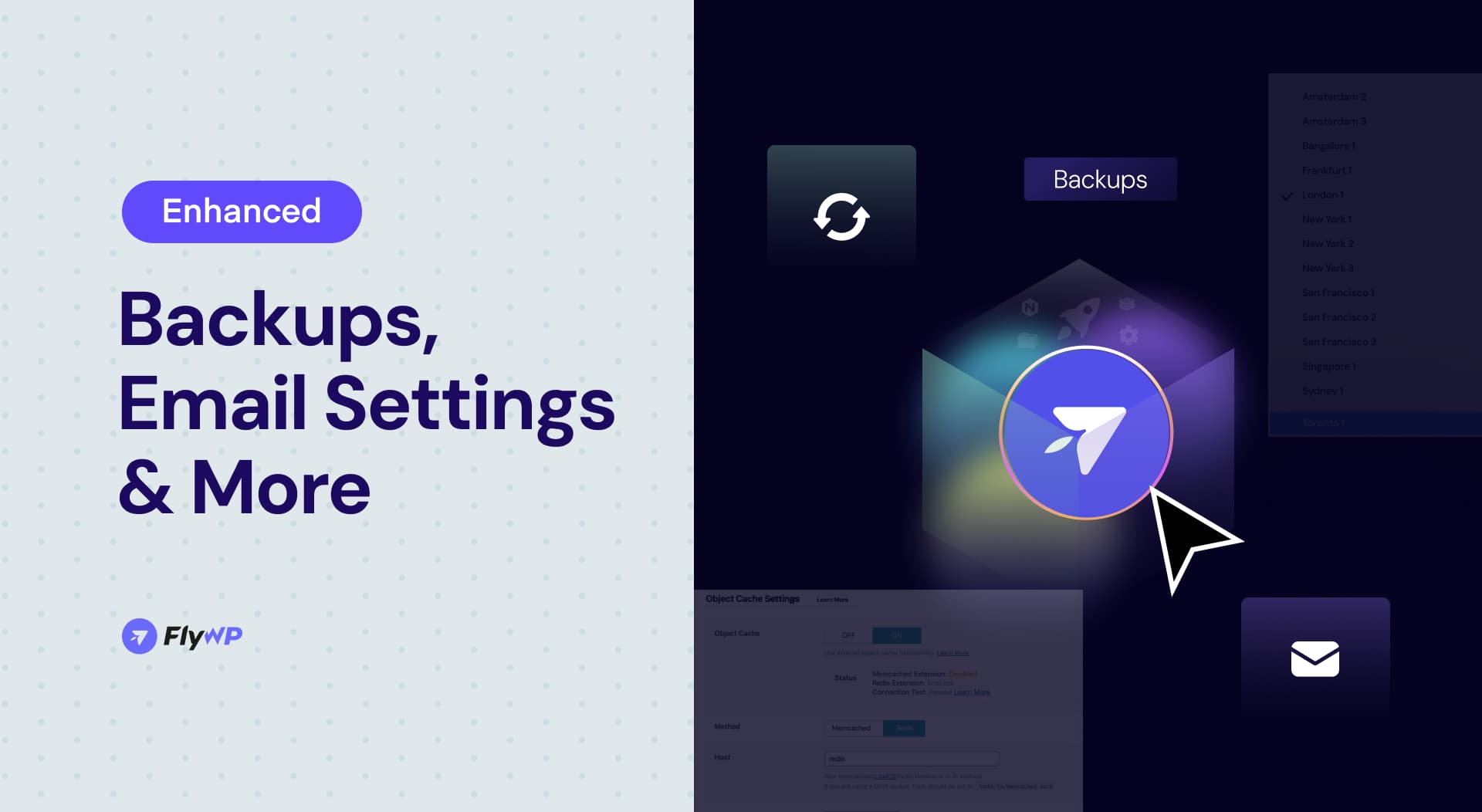 Enhanced Backups, Email Settings And More On Flywp