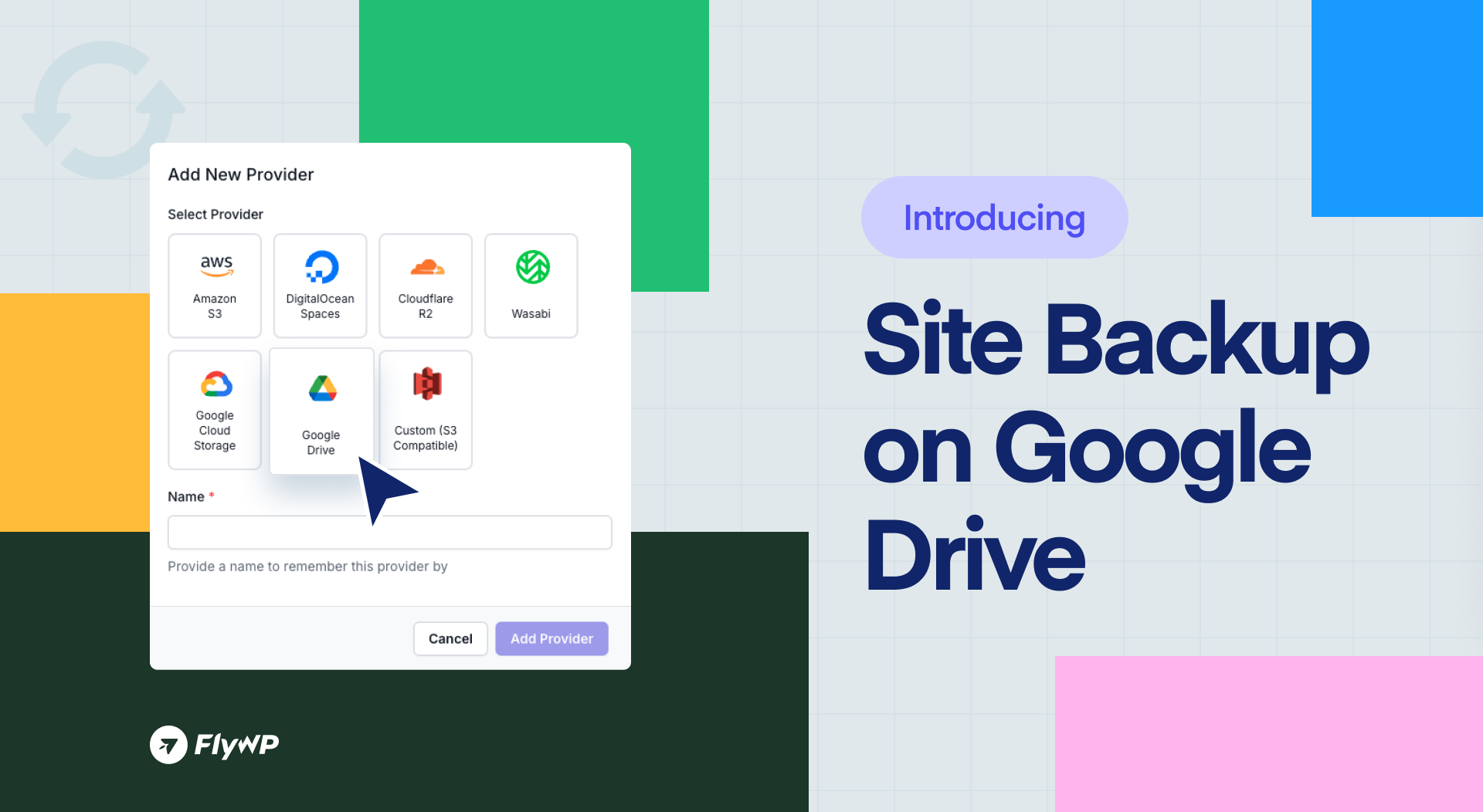 Introducing Site Backup On Google Drive at FlyWP