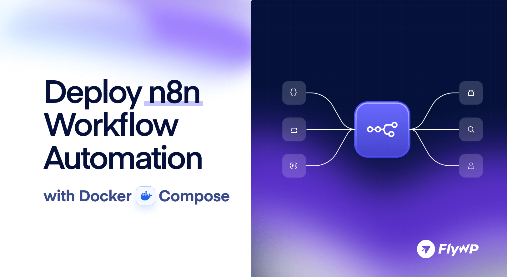 Deploy n8n workflow automation with docker compose