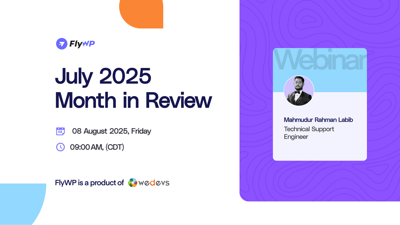 Flywp july 2025 month webinar banners 1