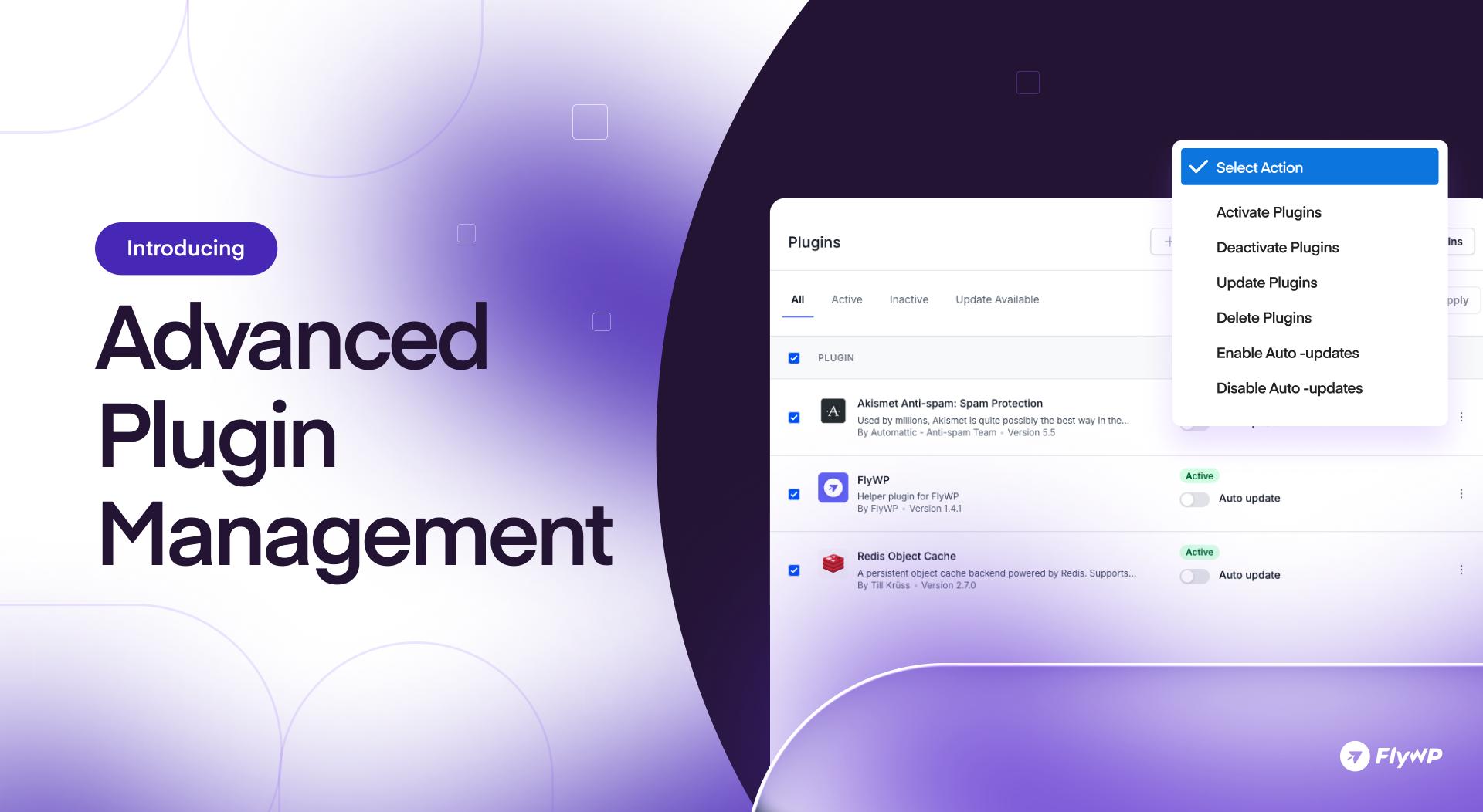 Advanced plugin management updated