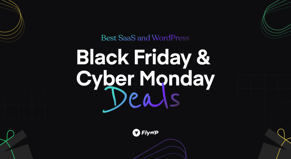 Best saas and wordpress black friday & cyber monday deals