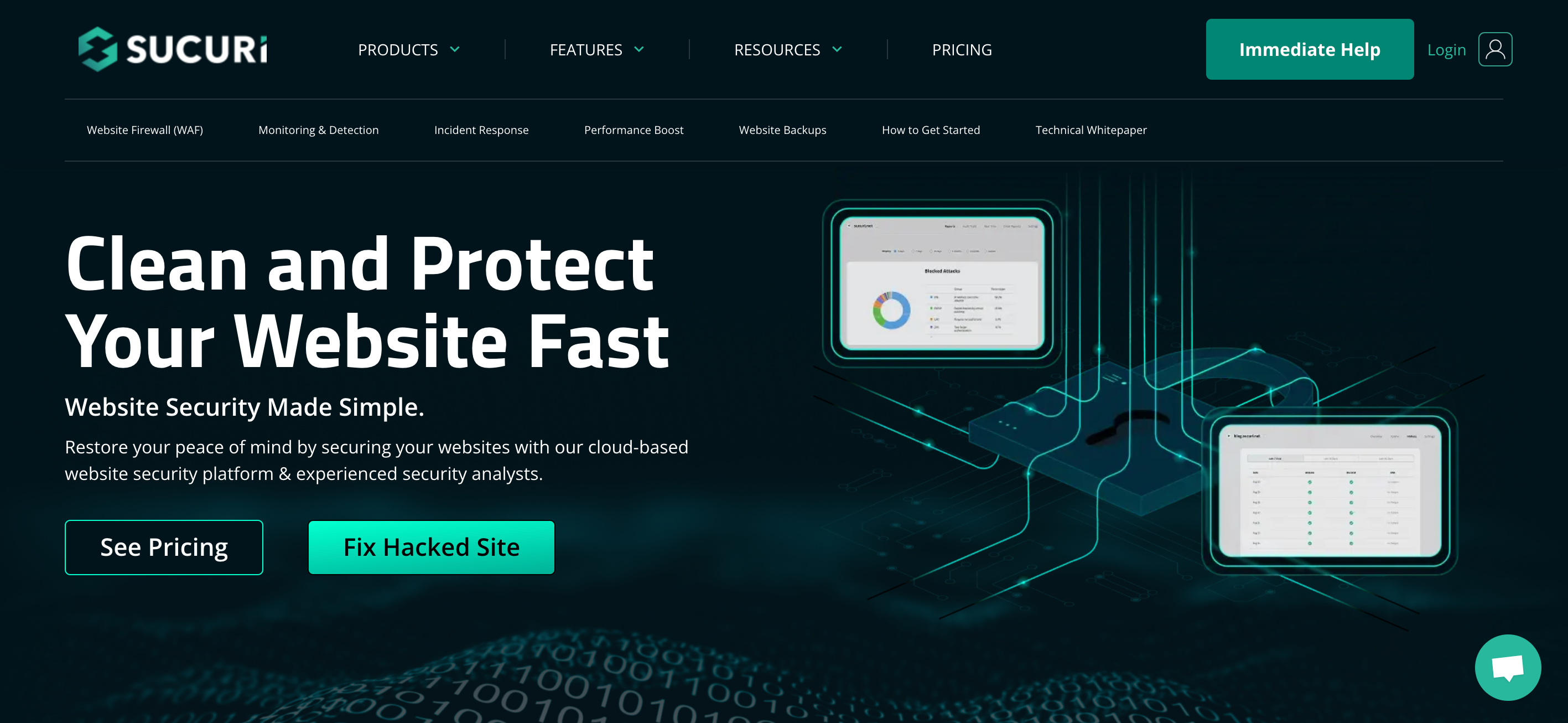 sucuri homepage
