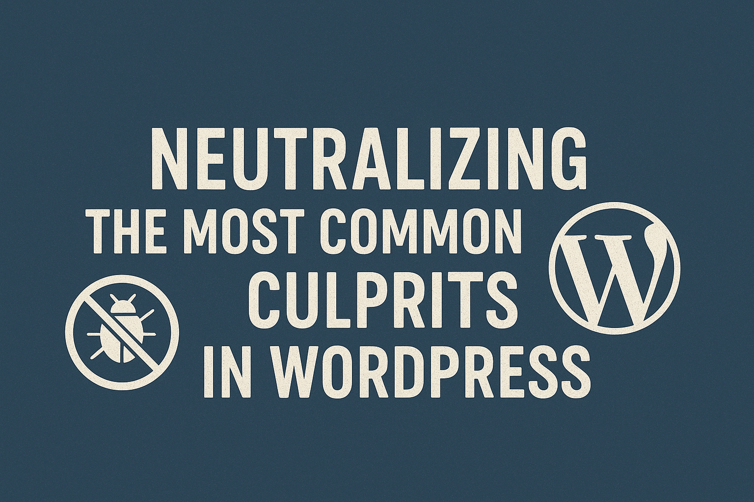 Neutralizing the Most Common Culprits