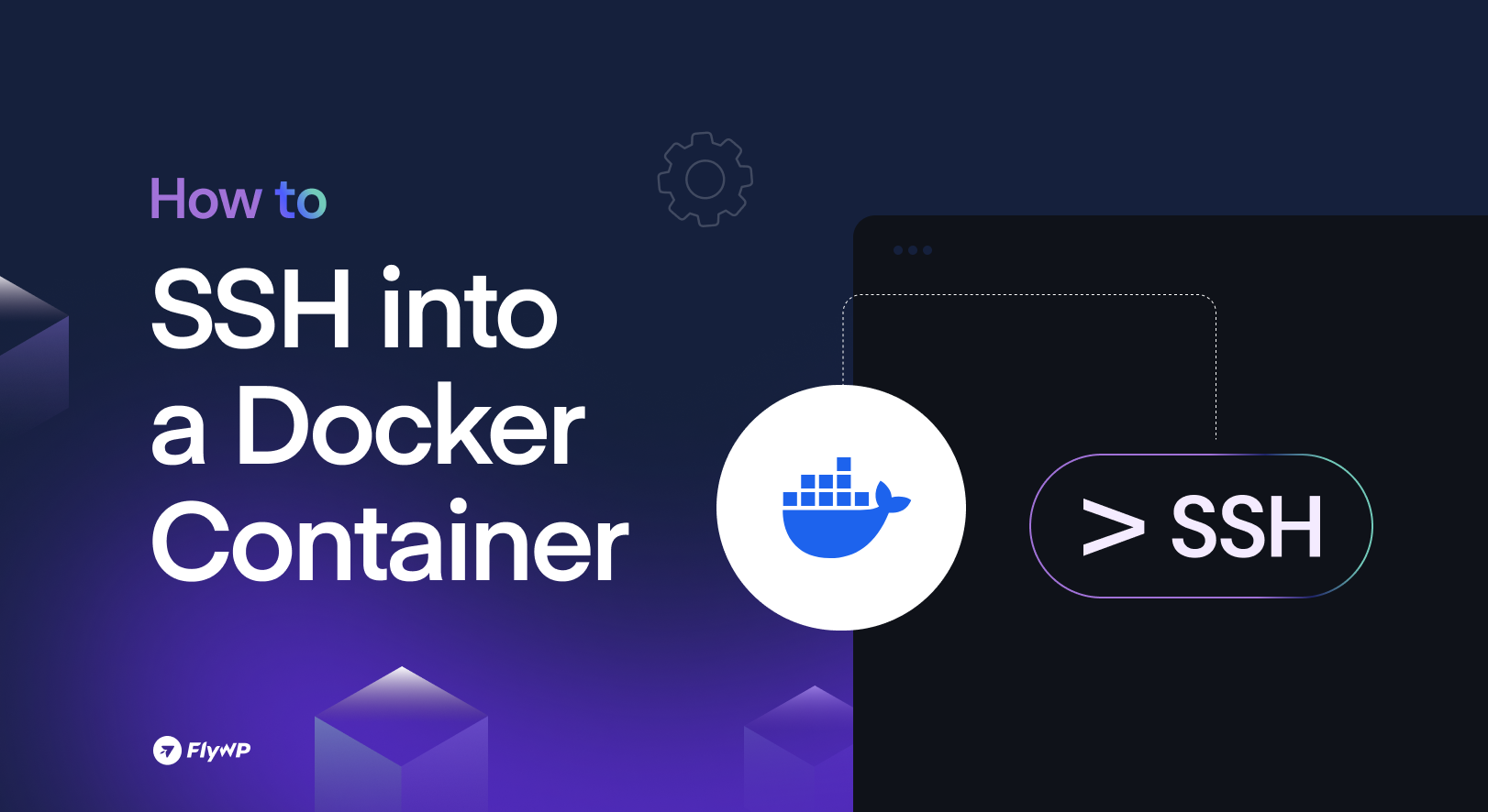 How to ssh into a docker container