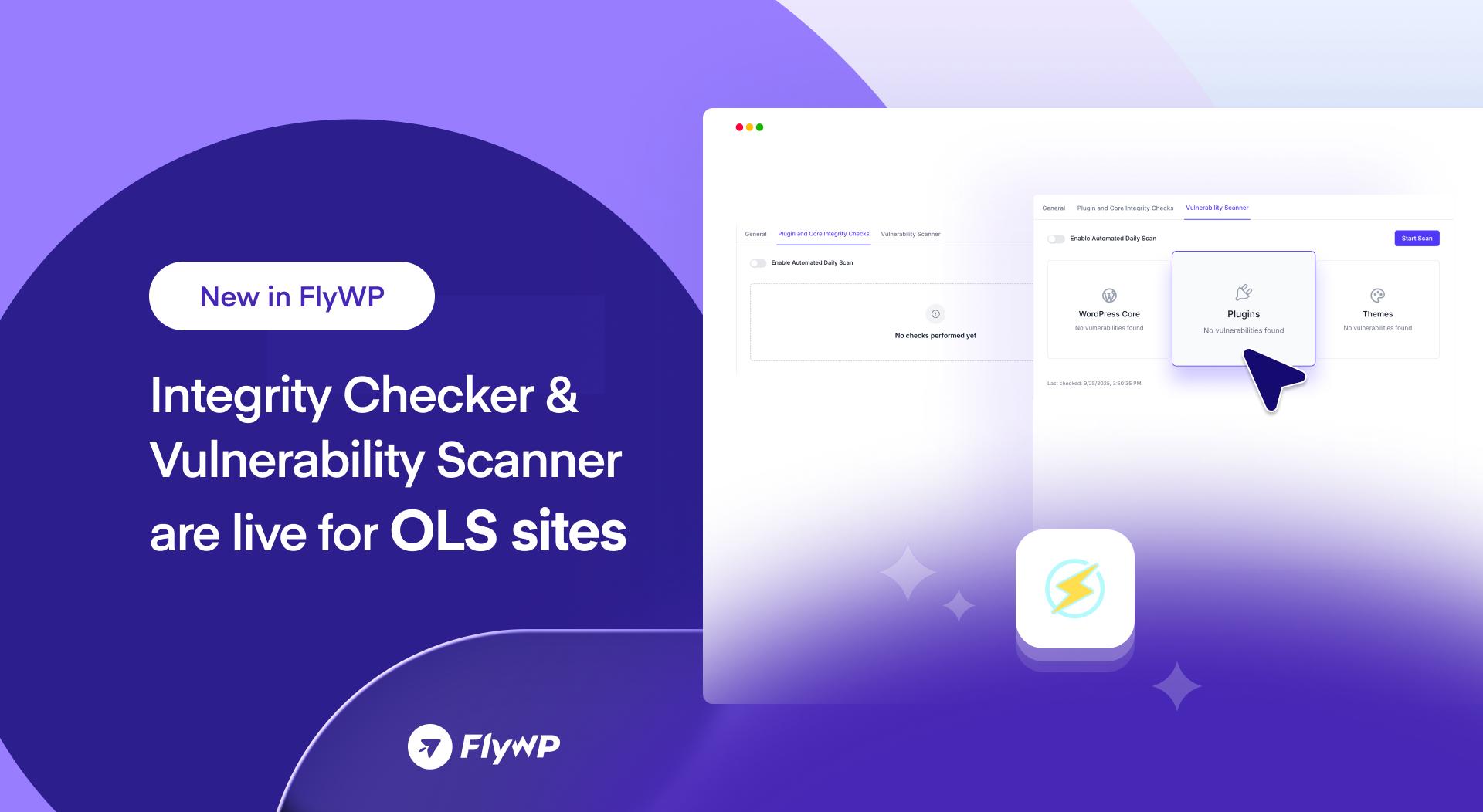 Integrity Checker & Vulnerability Scanner are live for OLS sites