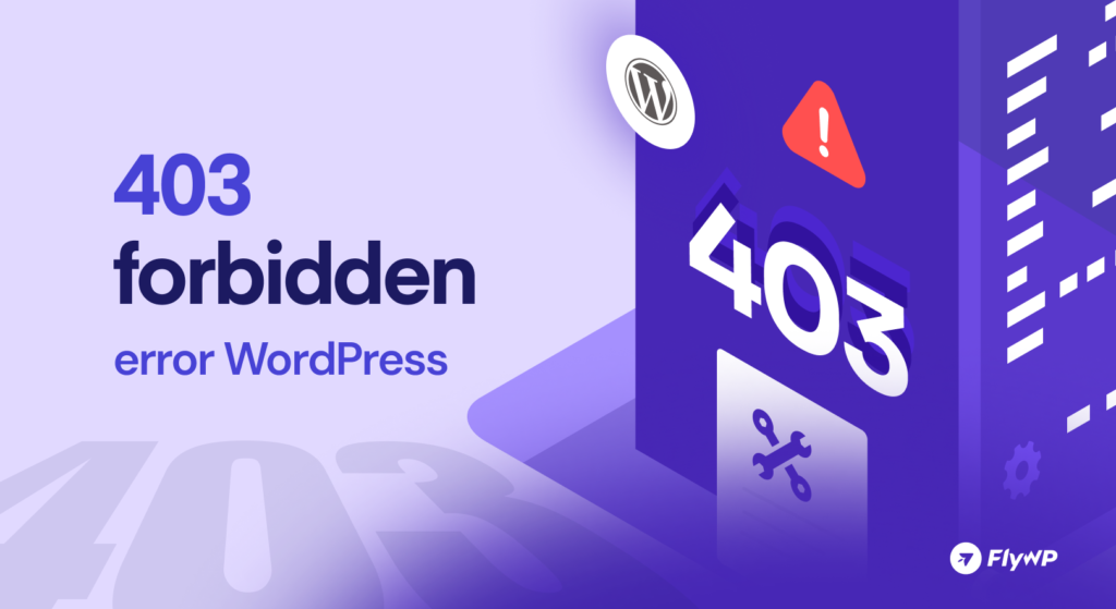 403 forbidden error WordPress