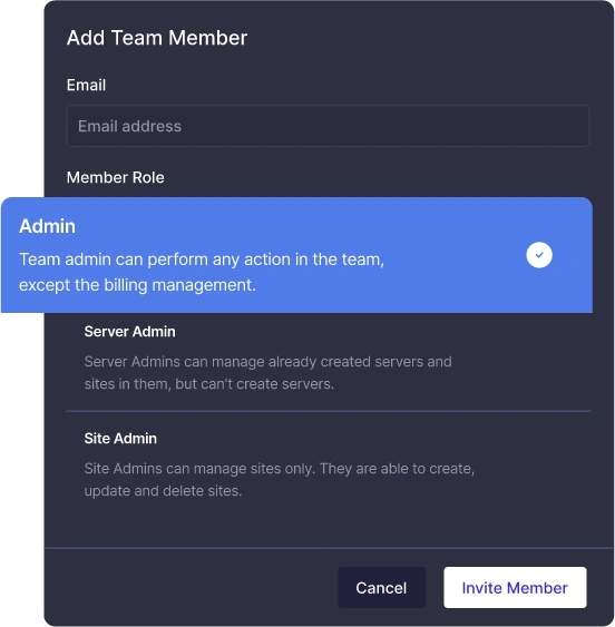 Total control and central management