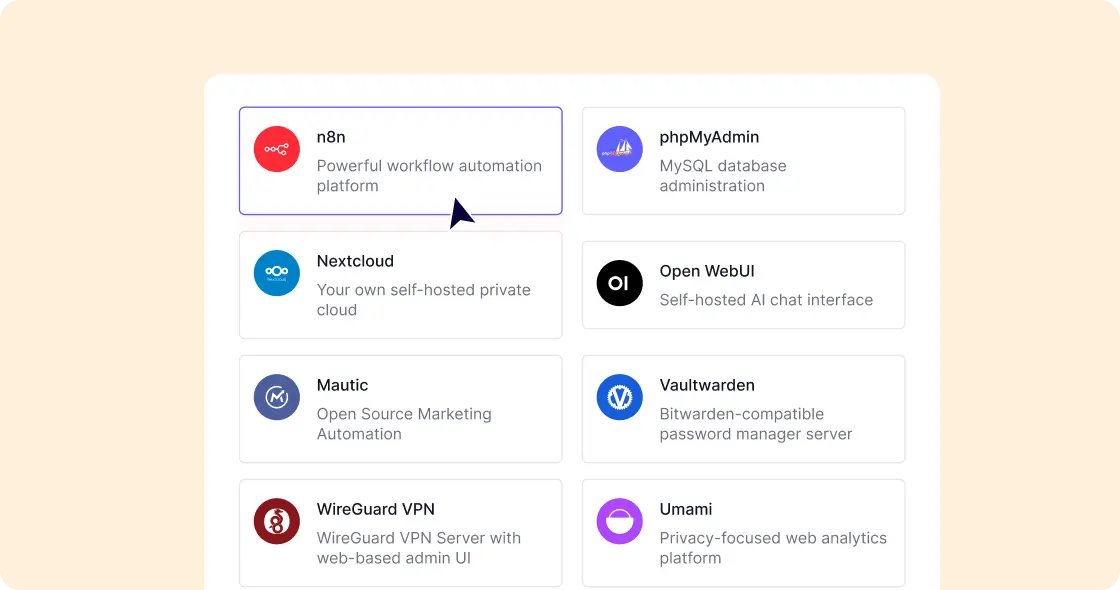 One click app installs