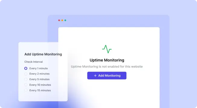 Real time server monitoring