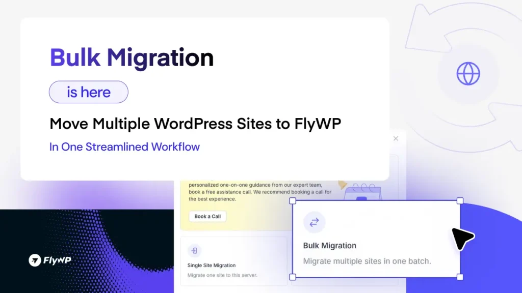 Email. Banner Bulk Migration is Here Move Multiple WordPress Sites to FlyWP