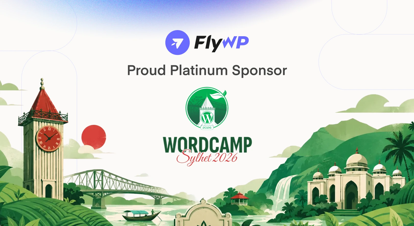 FlyWP is a Platinum Sponsor of WordCamp Sylhet 2026