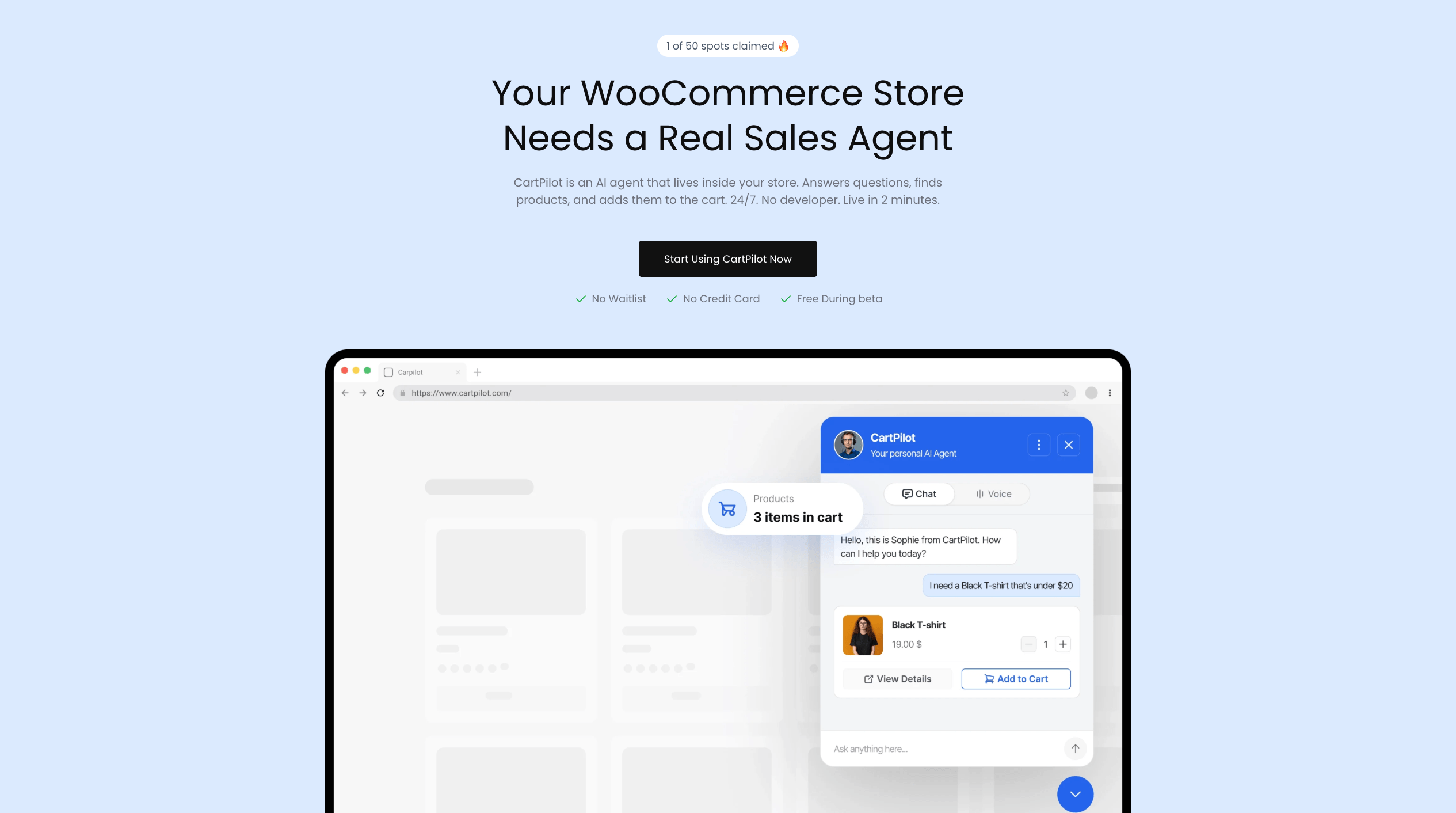 Meet CartPilot: The First Autonomous AI Sales Agent Built for WooCommerce